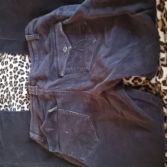 rag & bone Black Flare Wide Leg Jeans - Picture 4 of 9